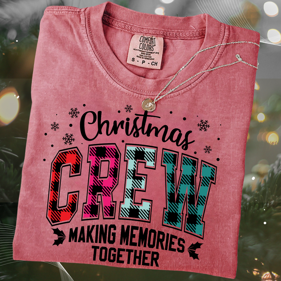 Christmas Crew Multi Color