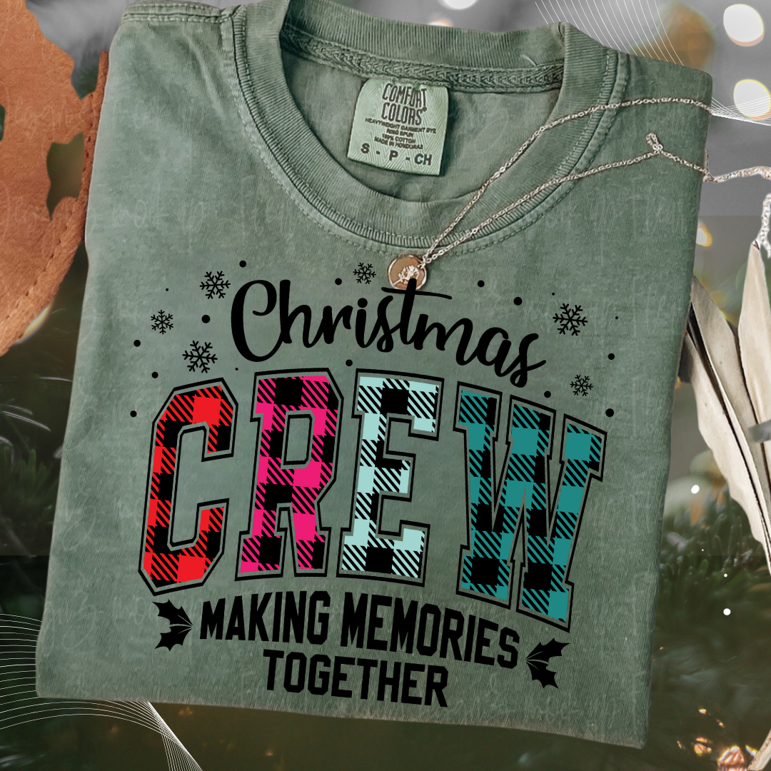 Christmas Crew Multi Color