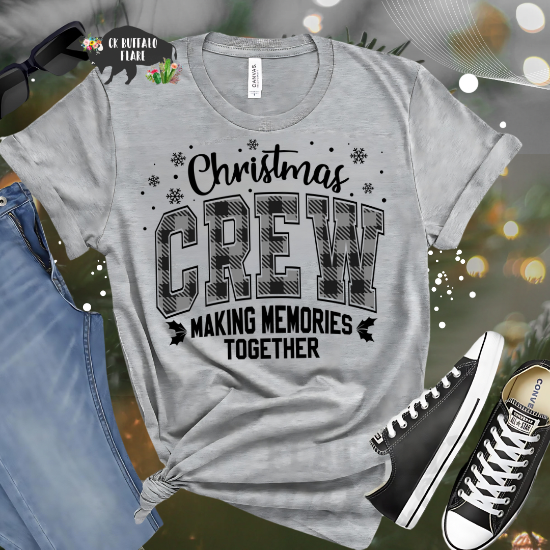 Christmas Crew Gray/Black