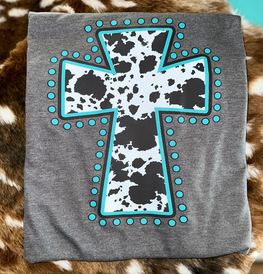 Turquoise cross