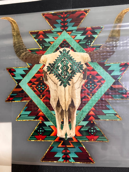 Aztec Bull (color shirt at random)