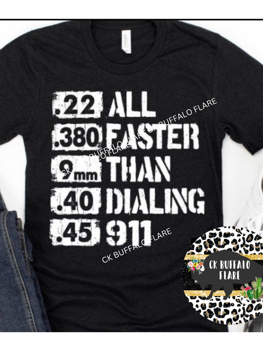 All Faster than dialing