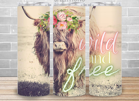 Wild & Free Highland Cow